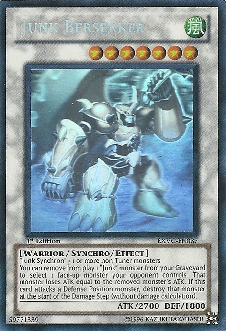 Junk Berserker [EXVC-EN037] Ghost Rare | Gear Gaming Bentonville