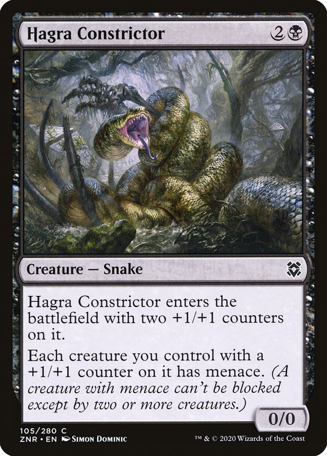 Hagra Constrictor [Zendikar Rising] | Gear Gaming Bentonville