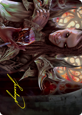 Voldaren Epicure 2 Art Card (Gold-Stamped Signature) [Innistrad: Crimson Vow Art Series] | Gear Gaming Bentonville