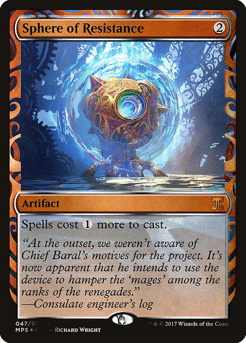 Sphere of Resistance [Masterpiece Series: Kaladesh Inventions] | Gear Gaming Bentonville