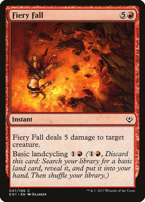 Fiery Fall [Archenemy: Nicol Bolas] | Gear Gaming Bentonville