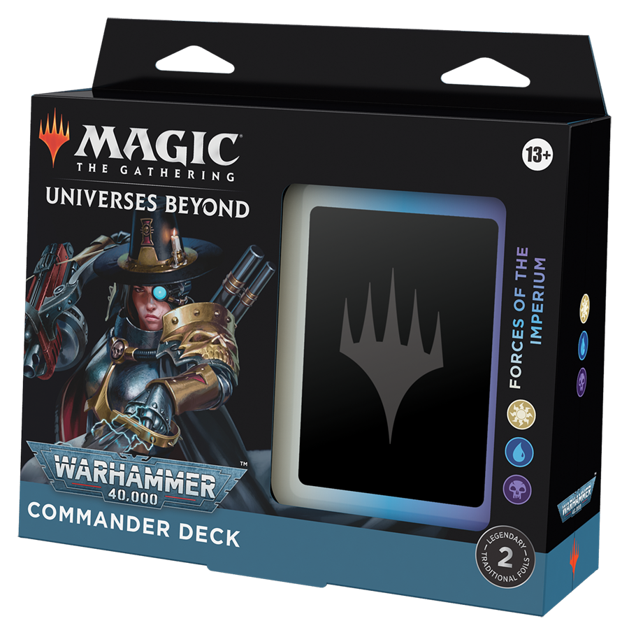 Universes Beyond: Warhammer 40,000 - Commander Deck (Forces of the Imperium) | Gear Gaming Bentonville