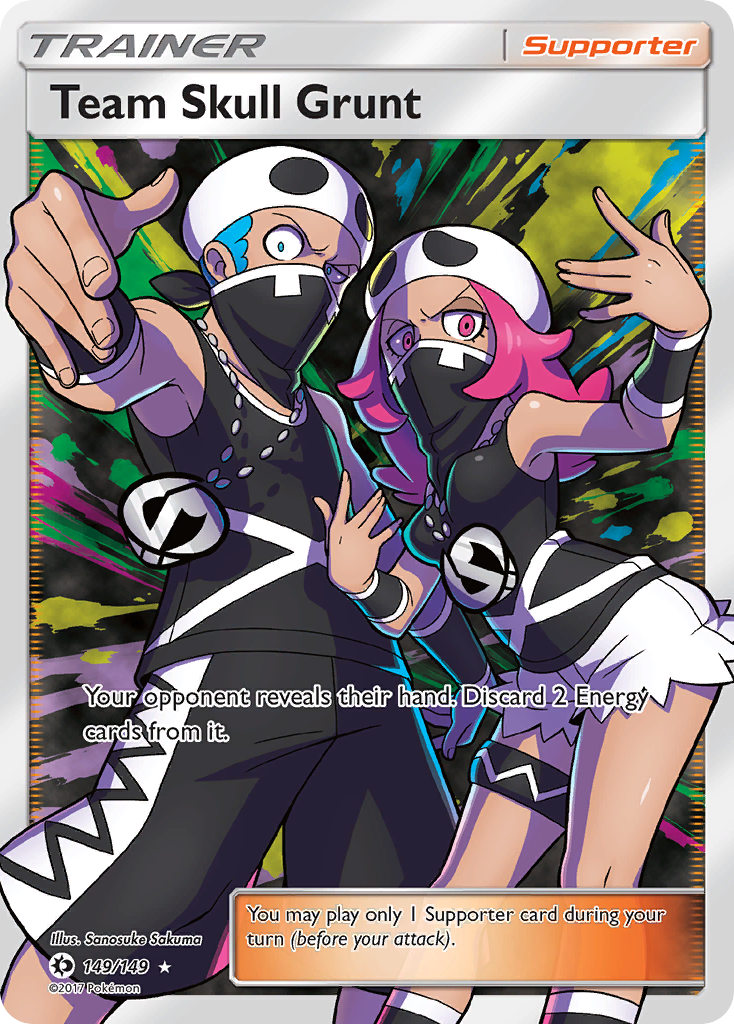 Team Skull Grunt (149/149) [Sun & Moon: Base Set] | Gear Gaming Bentonville