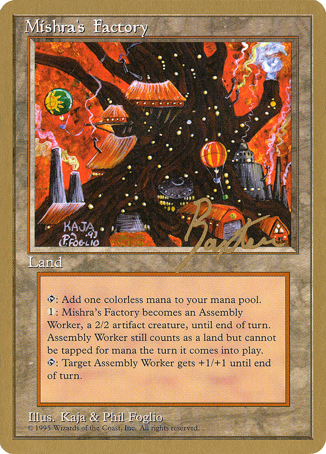 Mishra's Factory (George Baxter) [Pro Tour Collector Set] | Gear Gaming Bentonville