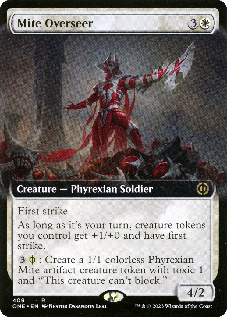 Mite Overseer (Extended Art) [Phyrexia: All Will Be One] | Gear Gaming Bentonville