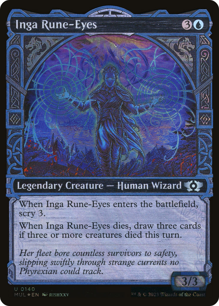 Inga Rune-Eyes (Halo Foil) [Multiverse Legends] | Gear Gaming Bentonville