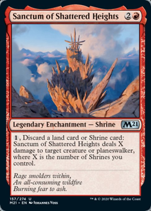 Sanctum of Shattered Heights [Core Set 2021] | Gear Gaming Bentonville