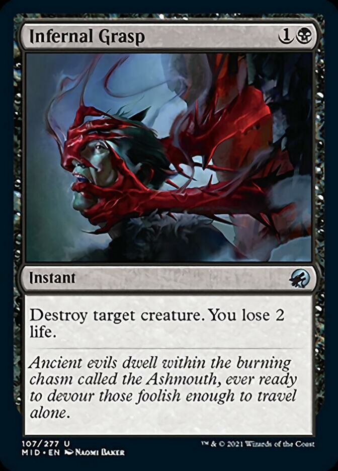 Infernal Grasp [Innistrad: Midnight Hunt] | Gear Gaming Bentonville