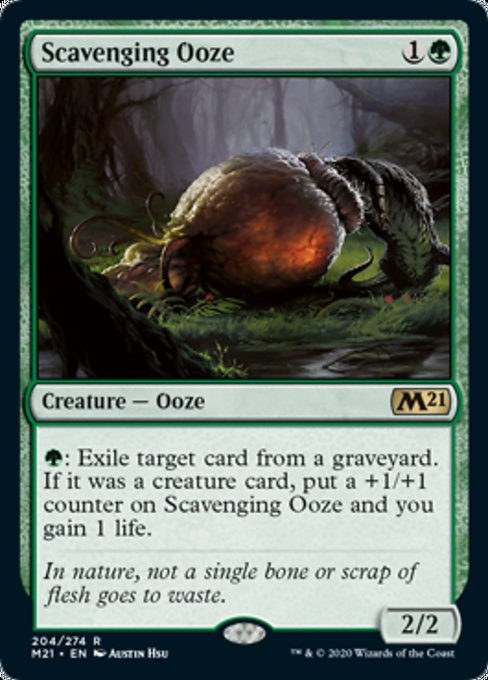 Scavenging Ooze [Core Set 2021] | Gear Gaming Bentonville