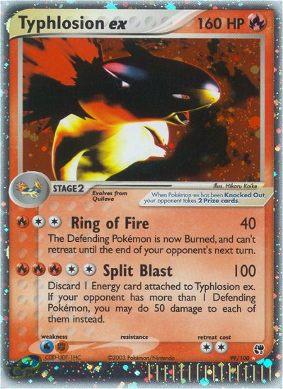 Typhlosion ex (99/100) [EX: Sandstorm] | Gear Gaming Bentonville