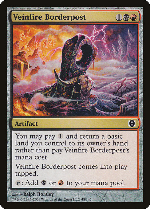 Veinfire Borderpost [Alara Reborn] | Gear Gaming Bentonville