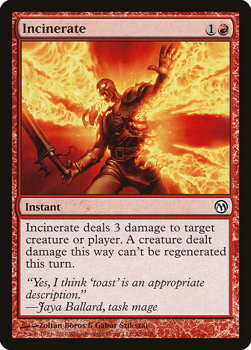 Incinerate [Duels of the Planeswalkers] | Gear Gaming Bentonville