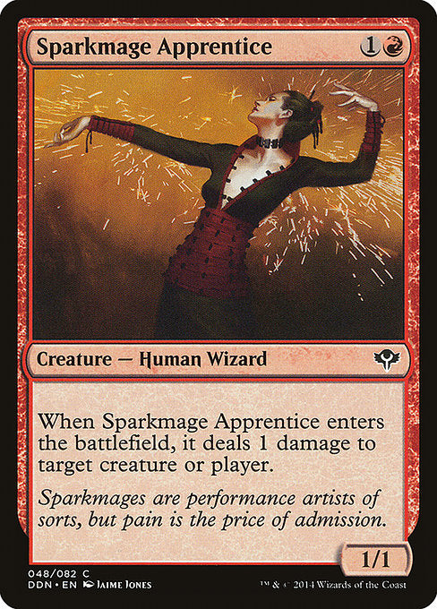 Sparkmage Apprentice [Duel Decks: Speed vs. Cunning] | Gear Gaming Bentonville