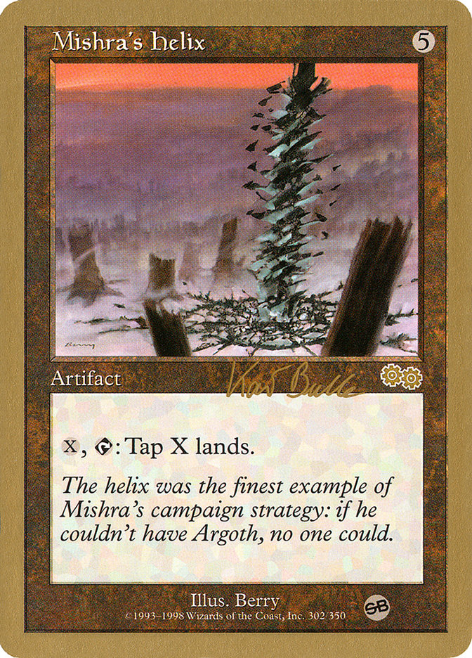 Mishra's Helix (Kai Budde) (SB) [World Championship Decks 1999] | Gear Gaming Bentonville