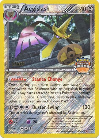 Aegislash (85/146) (Regional Championship Promo Staff) [XY: Base Set] | Gear Gaming Bentonville