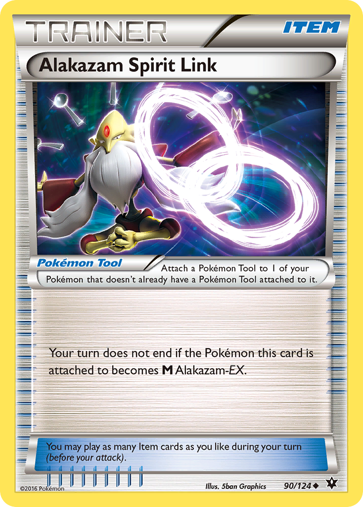 Alakazam Spirit Link (90/124) [XY: Fates Collide] | Gear Gaming Bentonville