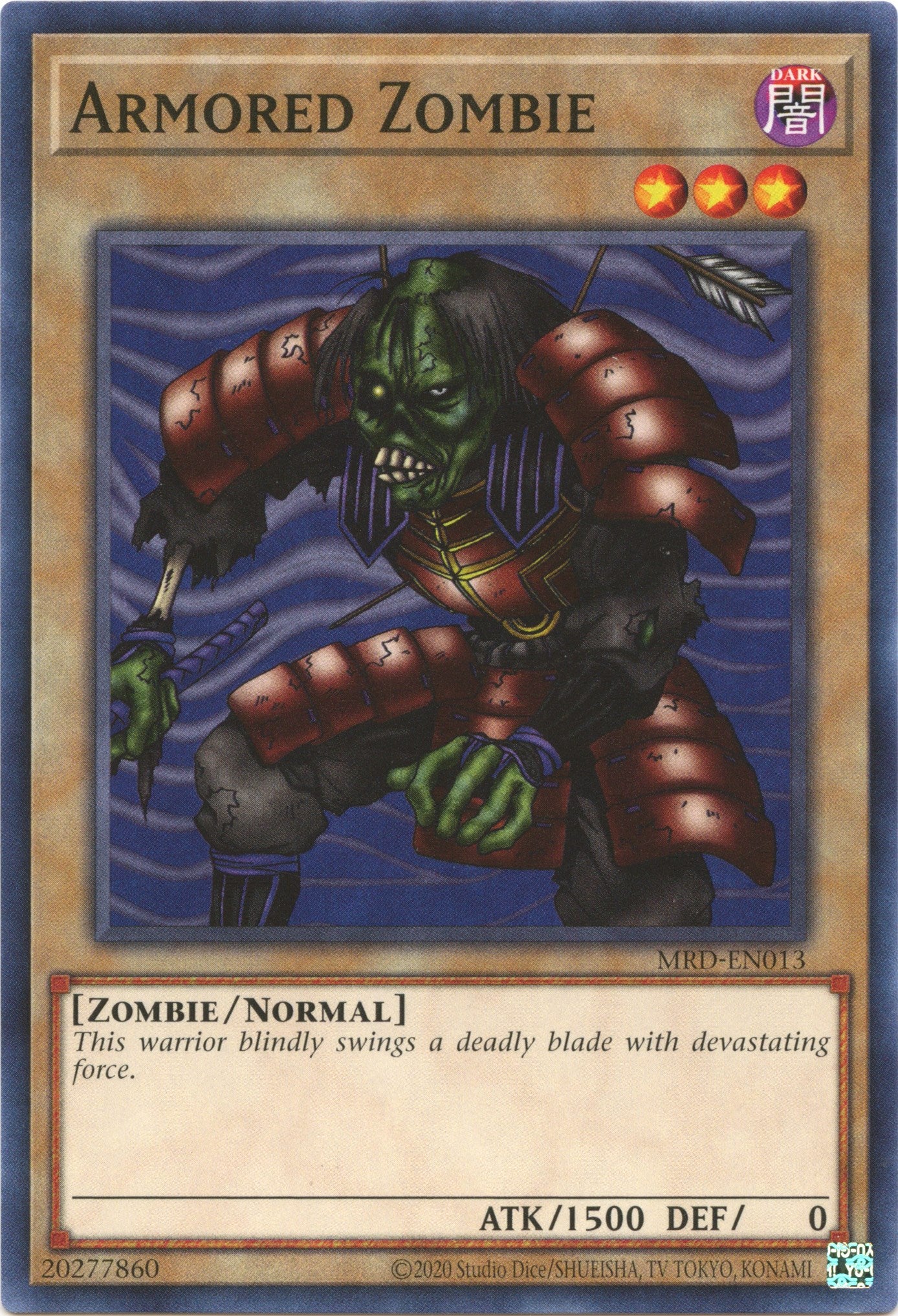 Armored Zombie (25th Anniversary) [MRD-EN013] Common | Gear Gaming Bentonville