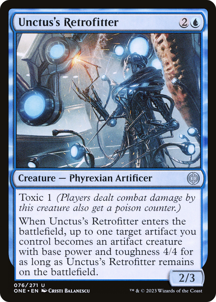 Unctus's Retrofitter [Phyrexia: All Will Be One] | Gear Gaming Bentonville