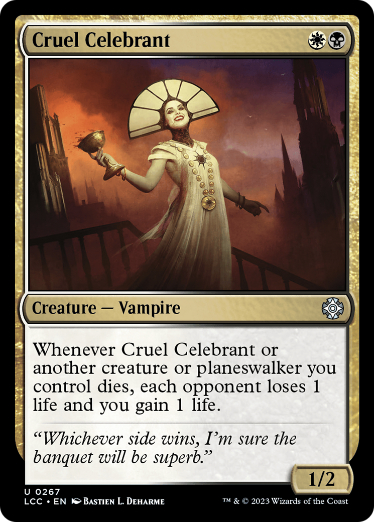 Cruel Celebrant [The Lost Caverns of Ixalan Commander] | Gear Gaming Bentonville