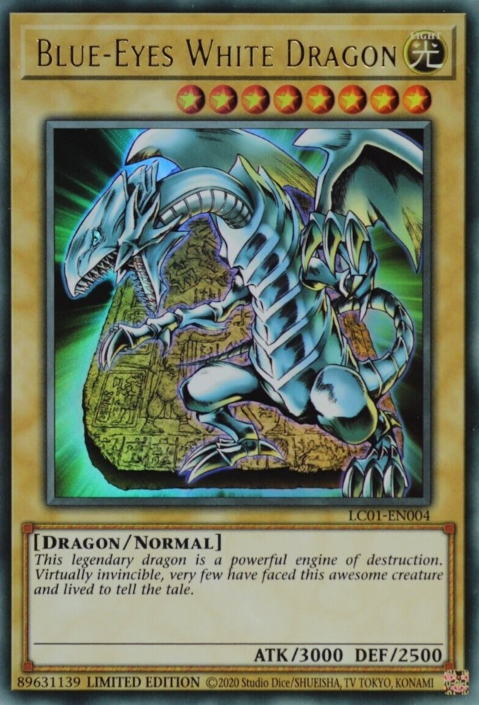 Blue-Eyes White Dragon (25th Anniversary) [LC01-EN004] Ultra Rare | Gear Gaming Bentonville