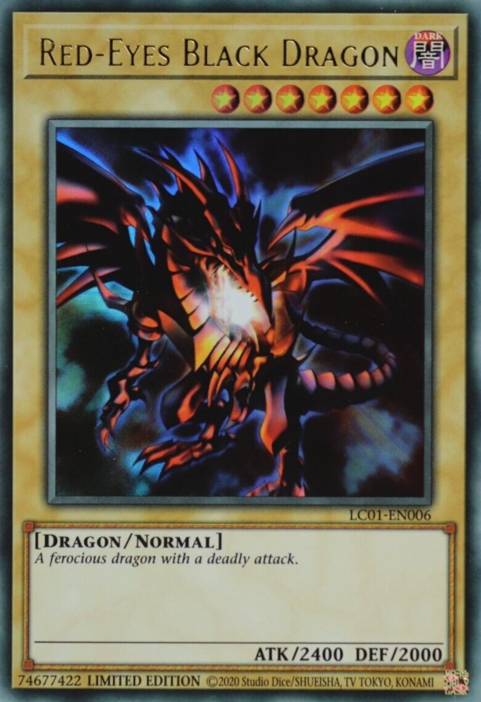 Red-Eyes Black Dragon (25th Anniversary) [LC01-EN006] Ultra Rare | Gear Gaming Bentonville