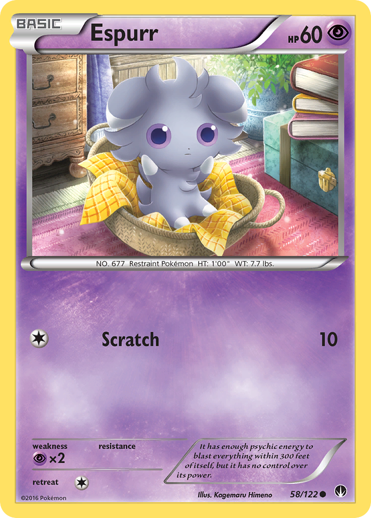 Espurr (58/122) [XY: BREAKpoint] | Gear Gaming Bentonville