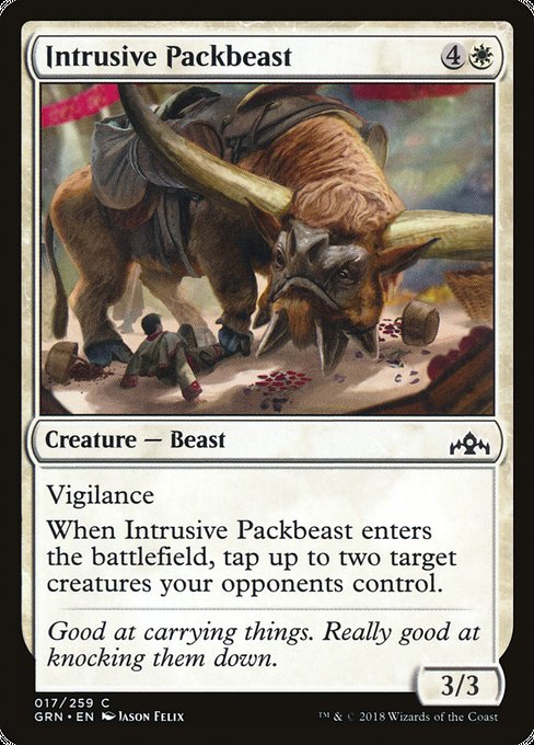 Intrusive Packbeast [Guilds of Ravnica] | Gear Gaming Bentonville