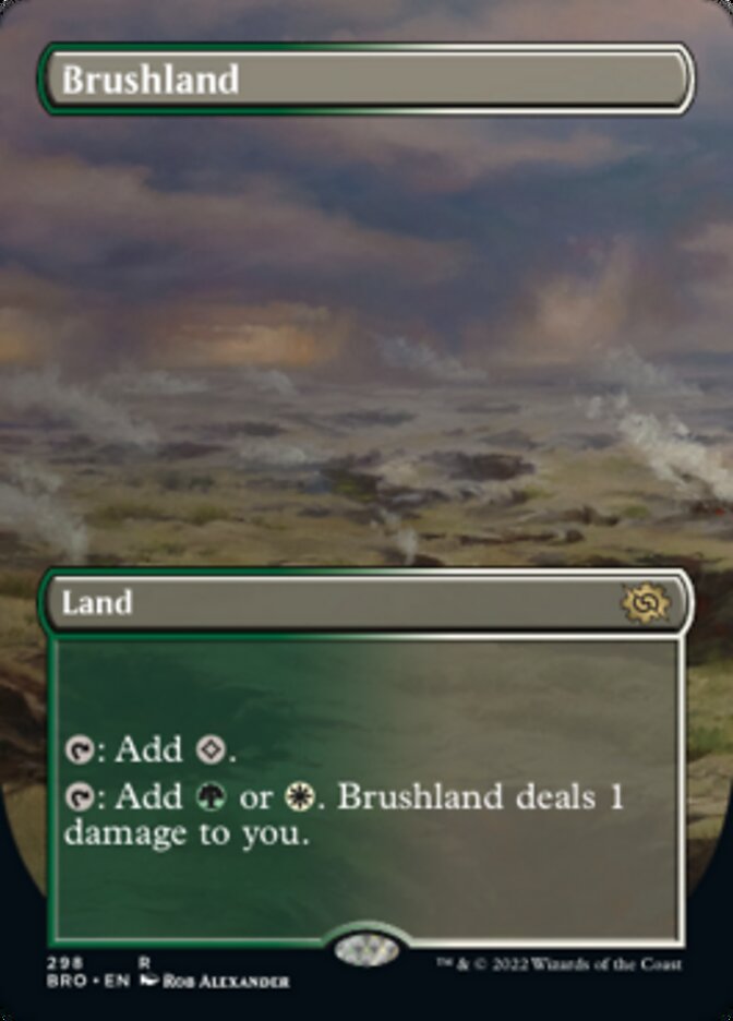 Brushland (Borderless Alternate Art) [The Brothers' War] | Gear Gaming Bentonville