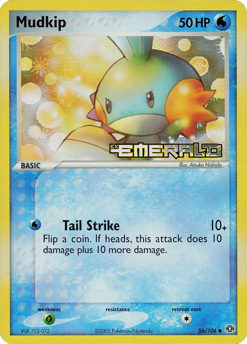 Mudkip (56/106) (Stamped) [EX: Emerald] | Gear Gaming Bentonville