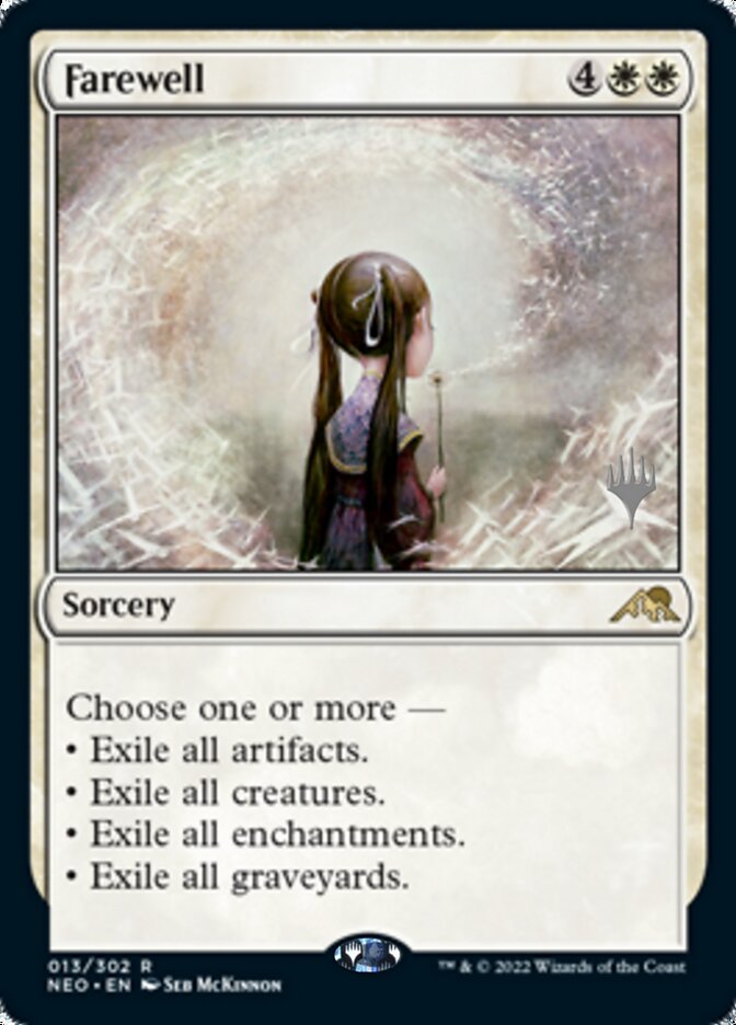 Farewell (Promo Pack) [Kamigawa: Neon Dynasty Promos] | Gear Gaming Bentonville