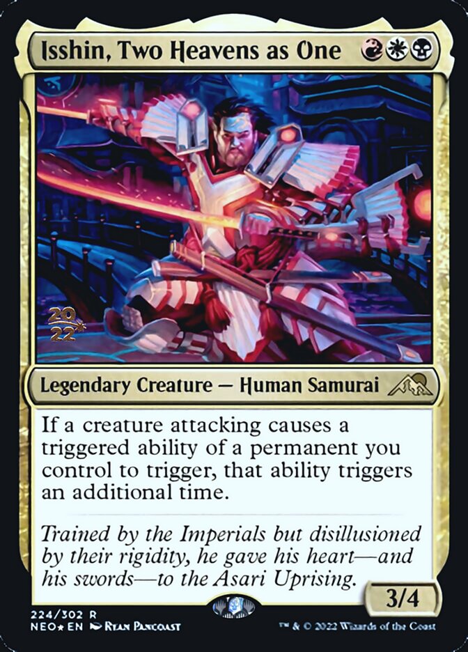 Isshin, Two Heavens as One [Kamigawa: Neon Dynasty Prerelease Promos] | Gear Gaming Bentonville