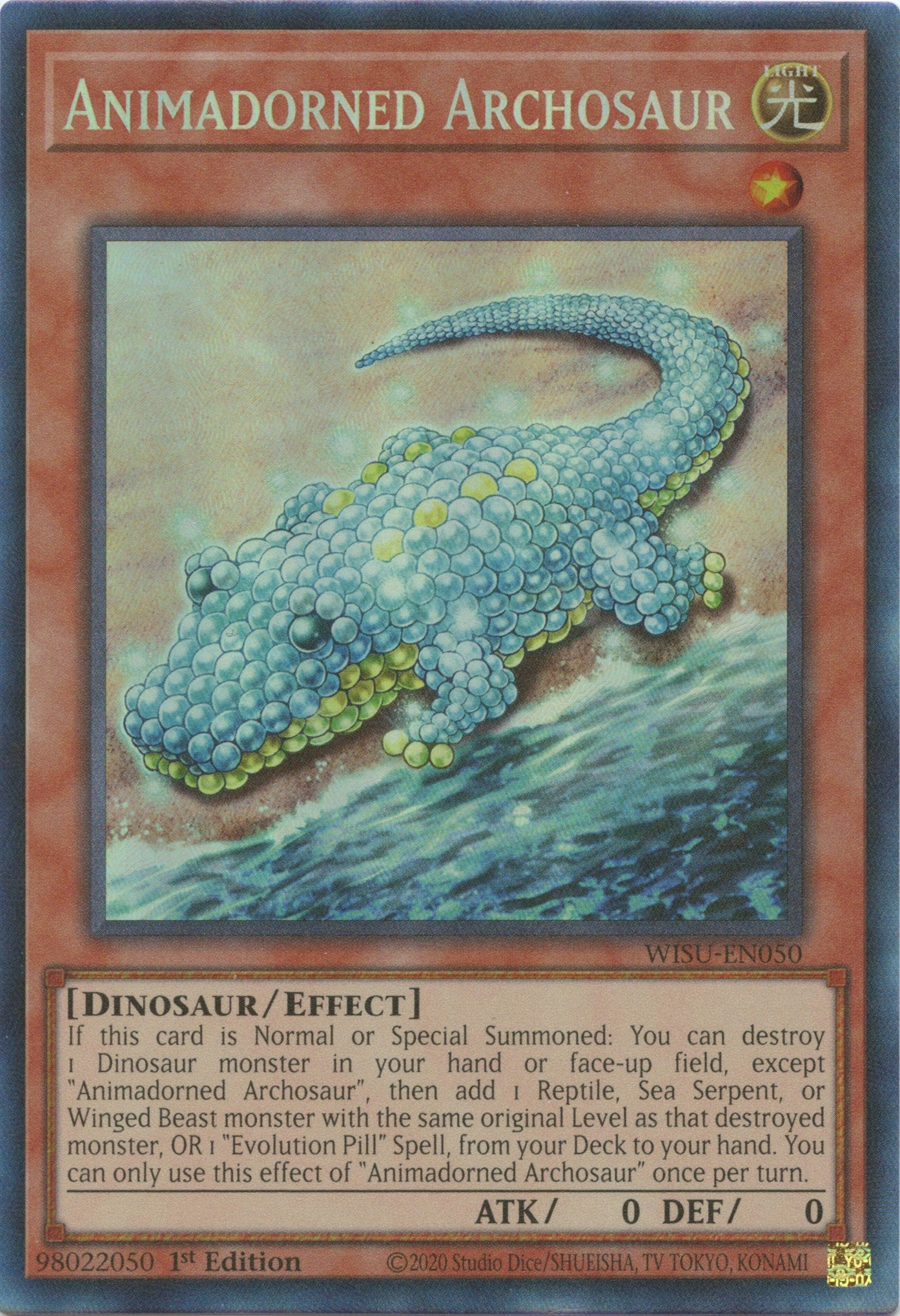 Animadorned Archosaur [WISU-EN050] Collector's Rare | Gear Gaming Bentonville