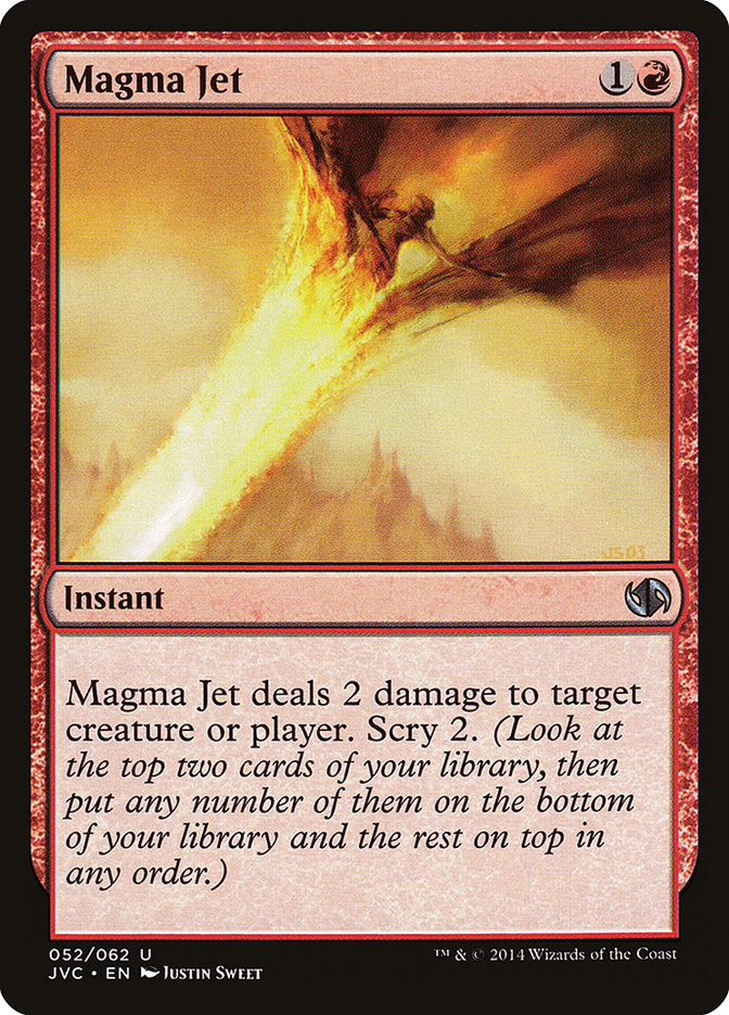 Magma Jet [Duel Decks Anthology] | Gear Gaming Bentonville