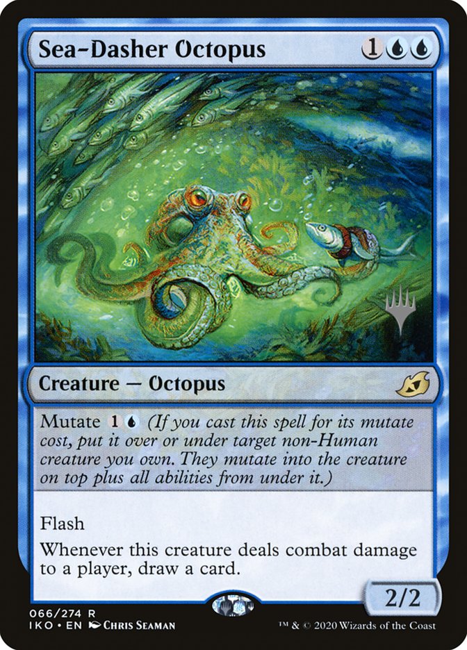 Sea-Dasher Octopus (Promo Pack) [Ikoria: Lair of Behemoths Promos] | Gear Gaming Bentonville