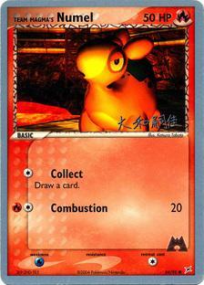 Team Magma's Numel (64/95) (Magma Spirit - Tsuguyoshi Yamato) [World Championships 2004] | Gear Gaming Bentonville