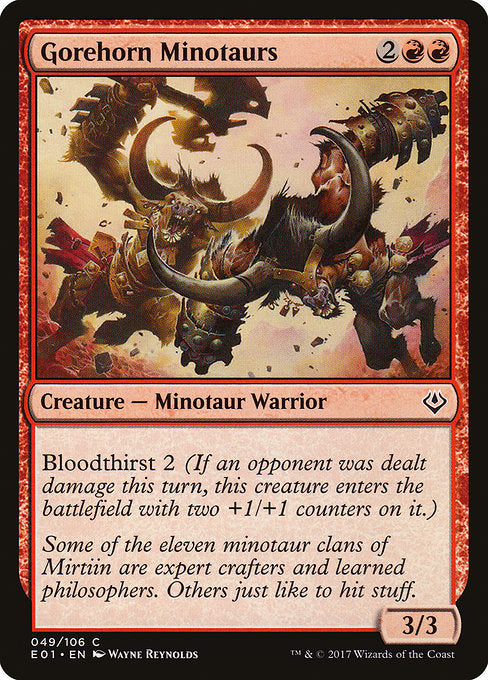 Gorehorn Minotaurs [Archenemy: Nicol Bolas] | Gear Gaming Bentonville