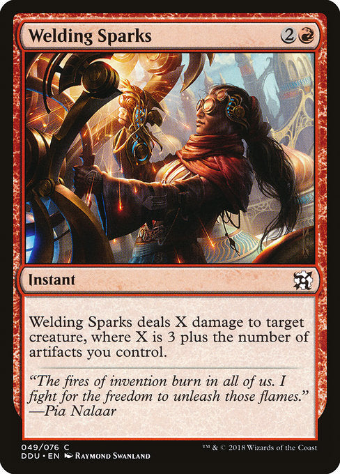 Welding Sparks [Duel Decks: Elves vs. Inventors] | Gear Gaming Bentonville