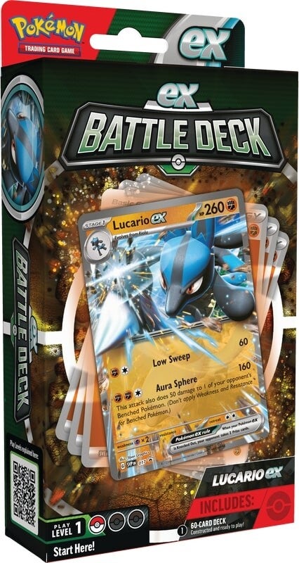 Ex Battle Deck (Lucario ex) | Gear Gaming Bentonville