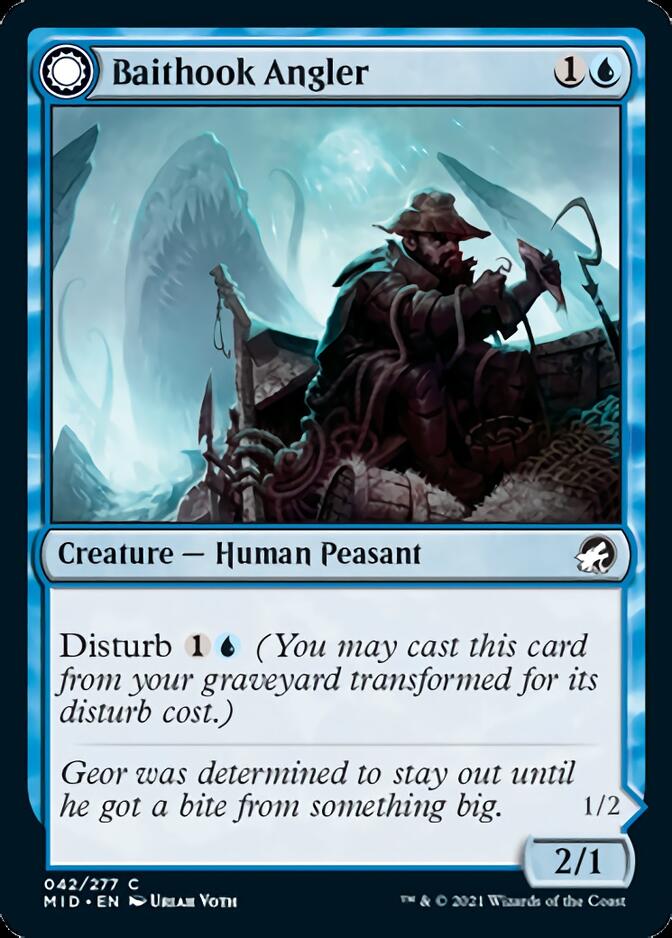 Baithook Angler // Hook-Haunt Drifter [Innistrad: Midnight Hunt] | Gear Gaming Bentonville