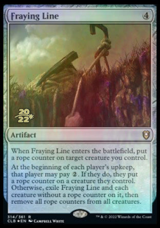 Fraying Line [Commander Legends: Battle for Baldur's Gate Prerelease Promos] | Gear Gaming Bentonville