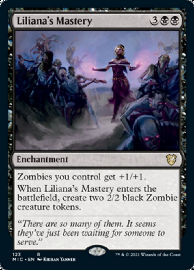 Liliana's Mastery [Innistrad: Midnight Hunt Commander] | Gear Gaming Bentonville