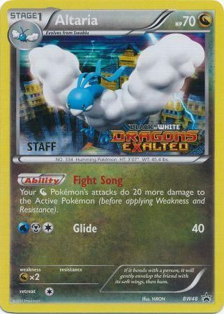 Altaria (BW48) (Staff Prerelease Promo) [Black & White: Black Star Promos] | Gear Gaming Bentonville