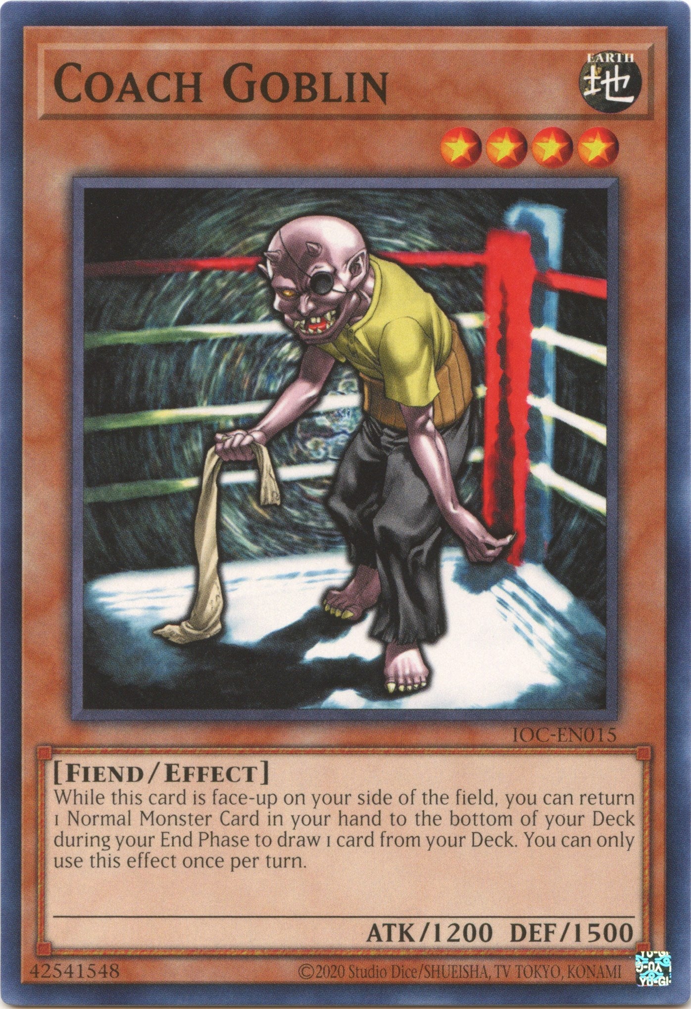 Coach Goblin (25th Anniversary) [IOC-EN015] Common | Gear Gaming Bentonville