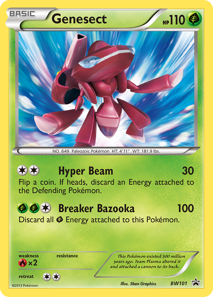 Genesect (BW101) [Black & White: Black Star Promos] | Gear Gaming Bentonville