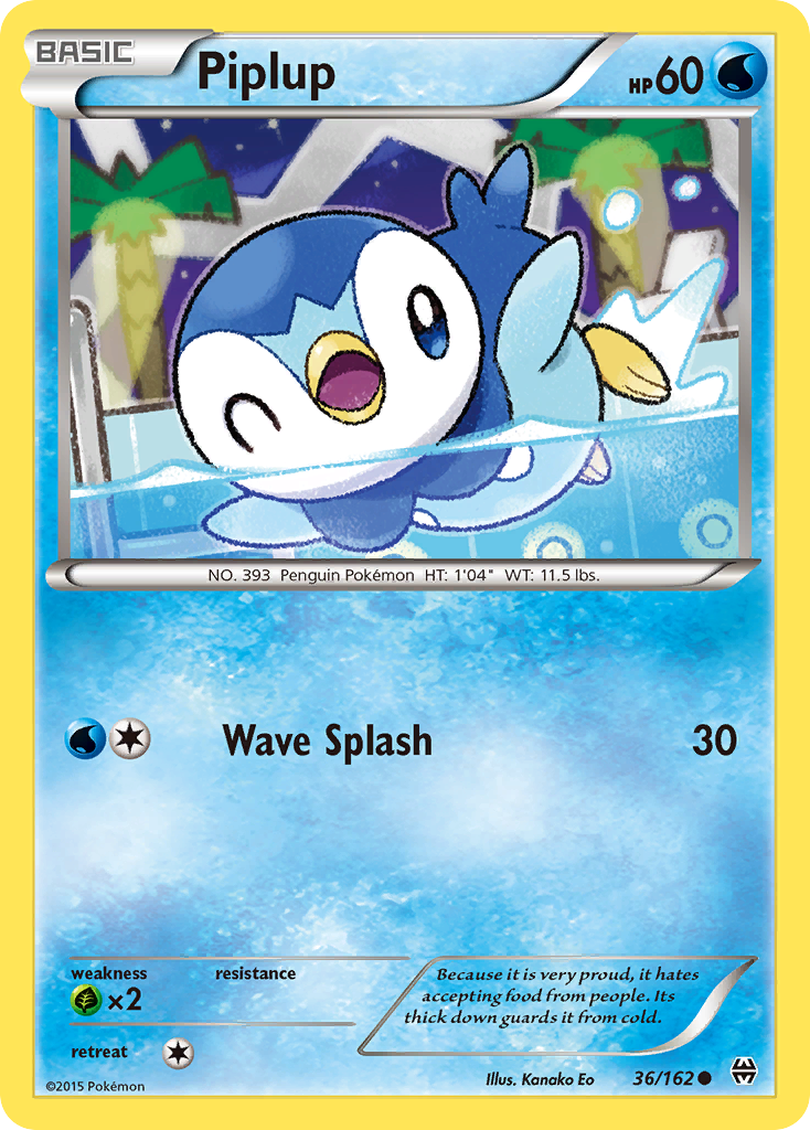 Piplup (36/162) [XY: BREAKthrough] | Gear Gaming Bentonville