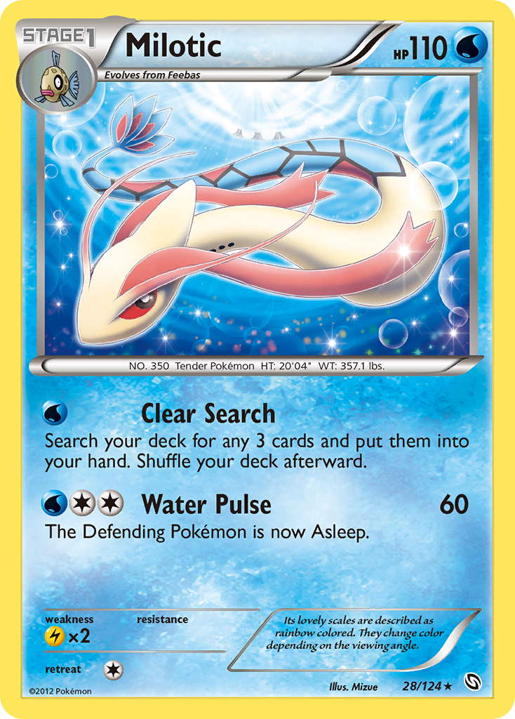 Milotic (28/124) [Black & White: Dragons Exalted] | Gear Gaming Bentonville