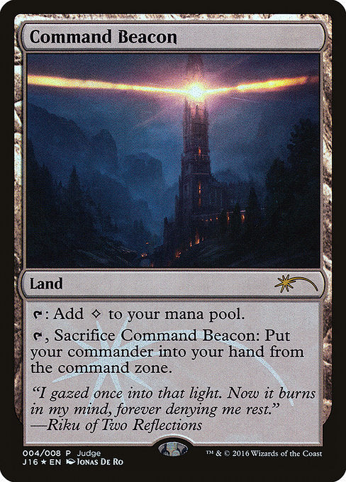 Command Beacon [Judge Promos] | Gear Gaming Bentonville