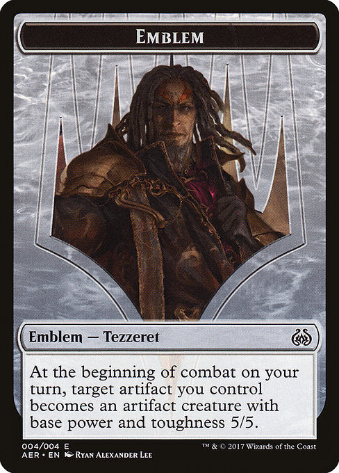 Emblem - Tezzeret the Schemer [Aether Revolt] | Gear Gaming Bentonville