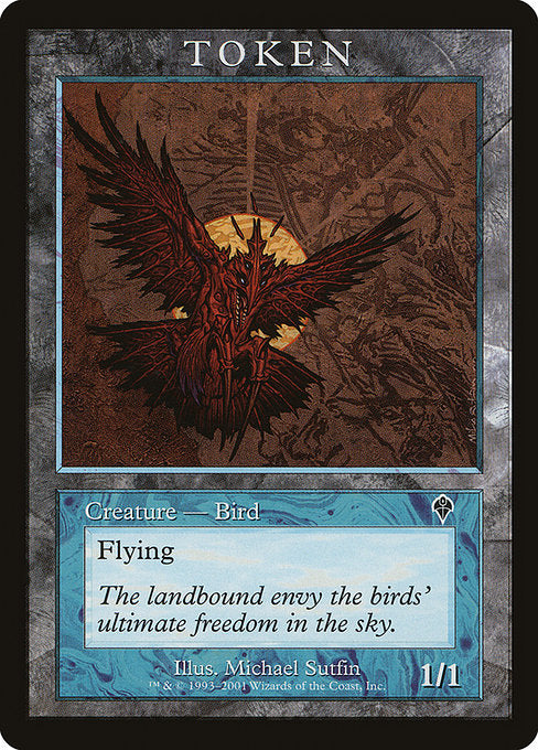 Bird Token (Invasion) [Magic Player Rewards] | Gear Gaming Bentonville