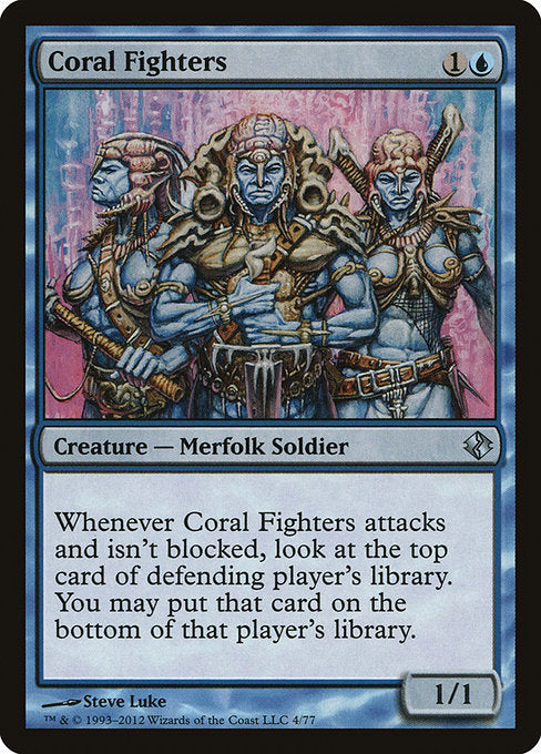 Coral Fighters [Duel Decks: Venser vs. Koth] | Gear Gaming Bentonville